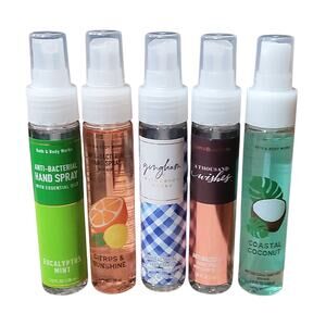 HAND SANITIZER SPRAY 1.9 OZ. BY BATH AND BODY WORKS  CHOOSE 4 FOR $20